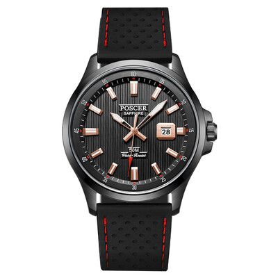 

Porsche POSCER men watch fashion sports watch waterproof male watch 50025M.BBB