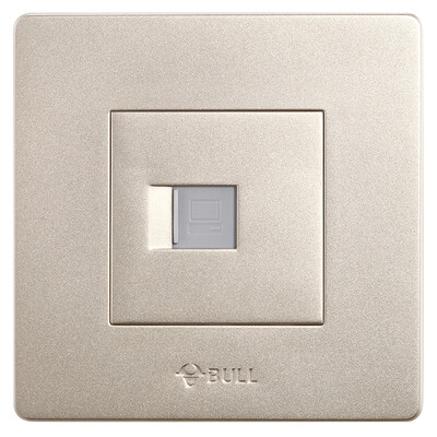 

Bull (BULL) switch socket G07 series two speakers socket audio audio type 86 panel G07T106 (U6) champagne gold