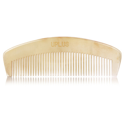 

Jingdong supermarket] excellent family (uplus) half moon-shaped dense tooth horns comb (modeling hair comb hair comb comb to reduce the electrostatic massage comb