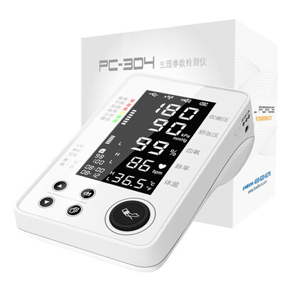 

Ли Кан (Heal Force) PC-3000 монитор многопараметрической частоты сердечных сокращений, артериальное давление, температура тела сахара крови кислорода