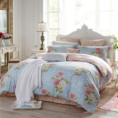 

Dohia cotton bed set/bed kit (duvet cover/bed sheet/pillow case)