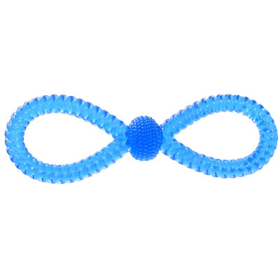 

Jingdong supermarket] hi handsome pet toys twisted rods dog toys TPR material resistant to biting green  number