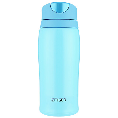 

[Jingdong supermarket] Tiger brand (Tiger) insulation cup a key open-type bomb cover straight drink cup MLB-A36C-A blue 360ml