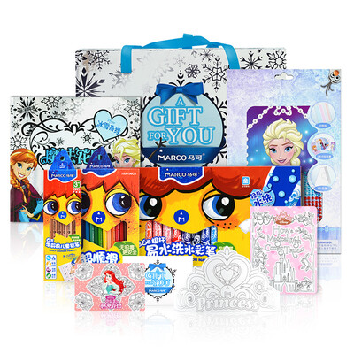 

Marco Marco ice&snow - magic garden exquisite painted gift box art painting suit 8 sets