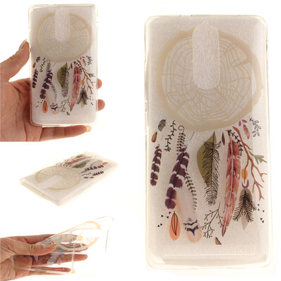 

Colorful Windbell Pattern Soft Thin TPU Rubber Silicone Gel Case Cover for Lenovo K5 Note