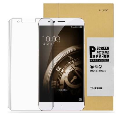 

Langke 360 ​​mobile phone Q5 protective film non-tempered film TPU transparent soft film full coverage of the arc side of the phone for 360 Q5 5.5 inches