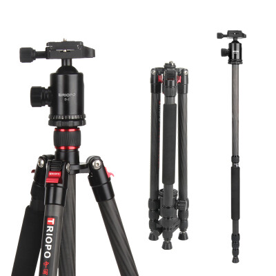 

Czech Republic (TRIOPO) T258G portable portable single camera tripod PTZ sets Canon Nikon micro camera