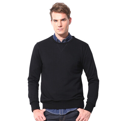 

Gentleman Virtue Fashion Sleeve Collar Men's Long Sleeve Sweatshirt YGM20413 46 / S