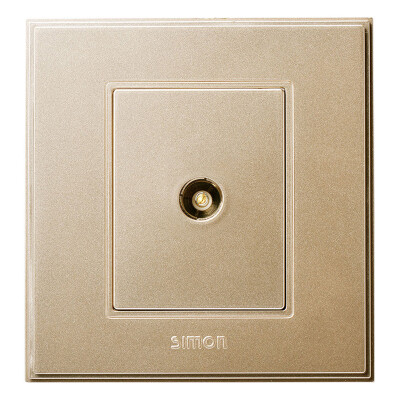 

Simon SIMON switch socket 56C series TV socket V55111-02 champagne gold