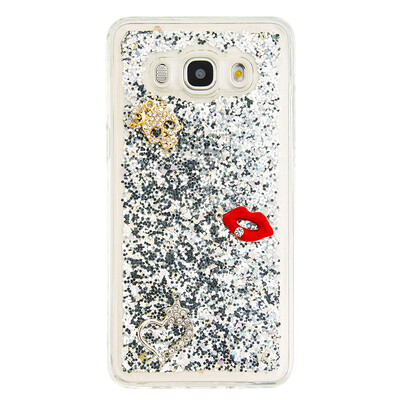

Dynamic Quicksand Glitter Liquid Soft TPU Case Cover For SAMSUNG J510