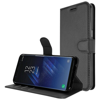 

KOOLIFE Samsung S8 SM-G9550 Case Protection Case Flip Case Dropping Card Holder for Samsung Galaxy s8 Cool Guest Series - Brown
