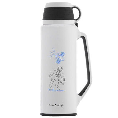 

Путешественники (RUNSIER) X4 Sports Kettle 2L Портативные наружные путешествия Outcourt Упругие ручки Альпинизм Пот Белый