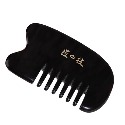 

Jingdong Supermarket] Carpenter Technology (Mr.Green) -7304 Blackwater horn comb comb head massage can be scraping board thickening comb straight hair comb
