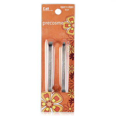 

Bei India KAI stainless steel flat mouth Biaoji set Xiu eyebrow eyebrow