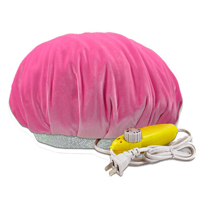 

Star Star TX-009 eight gear shower cap electronic hair care baking oil cap bright pink (home baking ointment hair conditioner hair heating cap evaporation cap baking oil machine