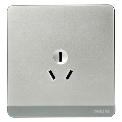 

Philips (PHILIPS) переключатель гнездо Feiyu серии 16A трех отверстий кондиционер разъем текстура серебристый