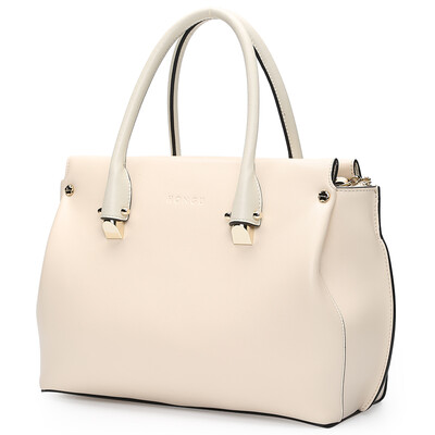 

Red Valley HONGU bag female leather leather handbag large capacity simple casual killer bag atmospheric big bag H51341482 dark