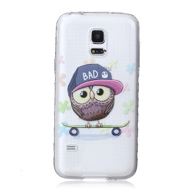 

Owl Pattern Soft Thin TPU Rubber Silicone Gel Case Cover for SAMSUNG GALAXY S5 Mini