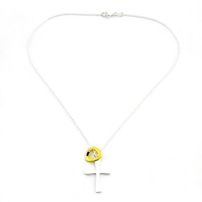 

Fashion Women Girl Lady Charm Cross Heart Pendant Chain Beautiful Necklace