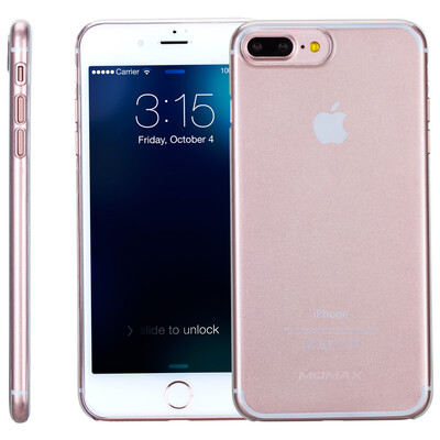 

Mo Миши (MOMAX) iPhone7 / 8 плюс телефона оболочки Apple, 7 / 8plus телефона оболочка защитного рукав материал PC твердая оболочка падения сопротивления против отпечатков пальцев 5,5 дюйма прозрачных белых