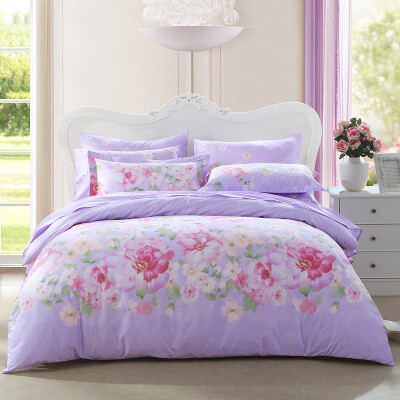 

LUOLAI cotton bed set/bed kit (duvet cover/bed sheet/pillowcase) 1.8m bed 220*250cm