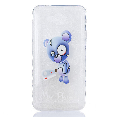 

Blue bear Pattern Soft Thin TPU Rubber Silicone Gel Case Cover for HUAWEI Y3 II