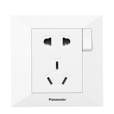 

Panasonic (Panasonic) 86-type switch socket 10A five-hole with switch socket Jane still series WMW622 (elegant white