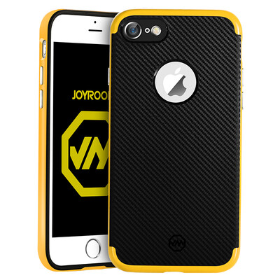 

Machine Music Hall Apple 87 phone case iPhone8 7 protective cover all-inclusive anti-fall matte soft shell metal frame Apple 87 47 inch blade series yellow