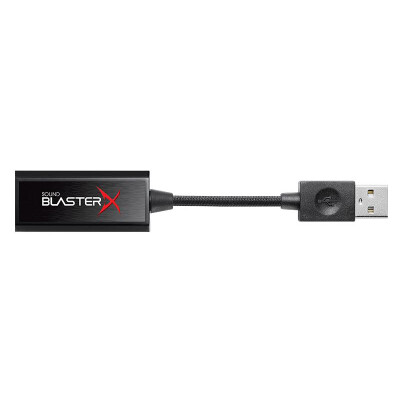 

Creative Creative Sound BlasterX G1 Portable USB External Notebook Sound Card