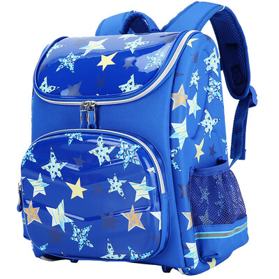 

[Супермаркет] Джингдонг Каран (Carany) CX2011 звезда синий сапфир Schoolbag детские школьные сумки обременяет мальчиков и девочек, японский и корейский стиль сумка