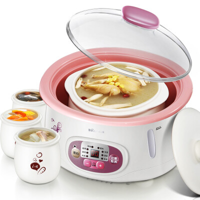 

Bear (Bear) electric stew pot white porcelain water stew pot soup pot porridge pot automatic DDZ-125TA 2.5L