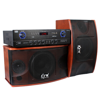 

KFW KD-205 Conference Audio Suite Family Karaoke Set Store Promotion Set Фоновая музыка Комплект Bluetooth-карты Вставьте U-дисковый усилитель
