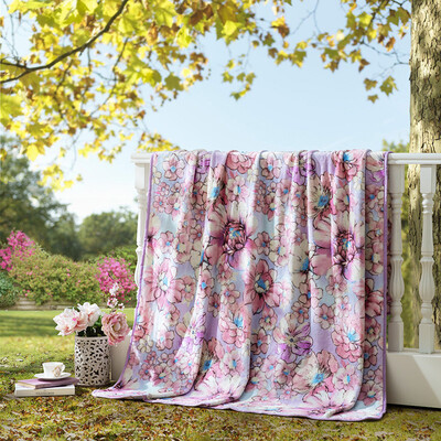 

LOVO flannel spring autumn blanket 150*200cm