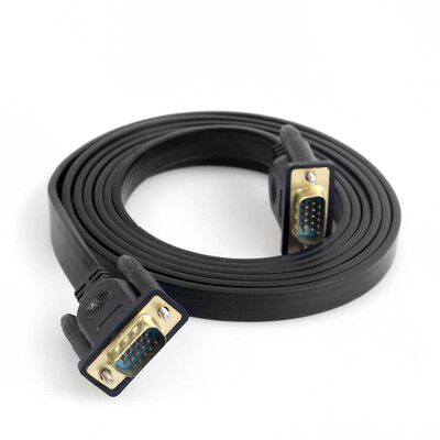 

Rui Fu REVOFREE CY911 VGA line HD line 3 9 computer monitor cable TV projector video cable with shielding 2 meters