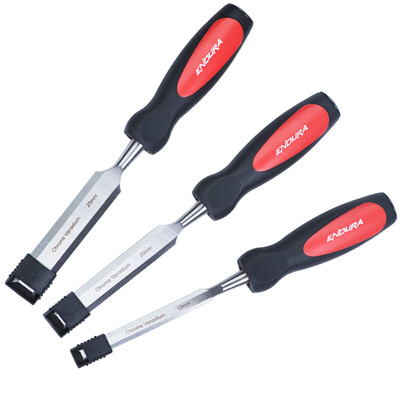 

Endura E1562 3-Piece Chromium Vanadium Steel Sharp Woodworking Tools Wood Chisels