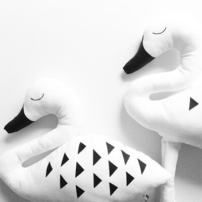 

MyMei White Swan Dolls Mini Flamingo Stuffed Toys Appease Baby Plush Toy Cushion Pillow for Babies Stroller Kids Room Decor