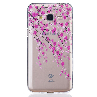 

Pick flowers Dress girl Pattern Soft Thin TPU Rubber Silicone Gel Case Cover for SAMSUNG Galaxy J3 2016J310