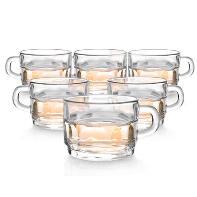 

Lilac thickening heat-resistant glass cups cups tea cups set cup tea cups WJBB291-2
