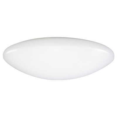 

Jingdong Supermarket] three male aurora led ceiling lamp soft elegance modern simple balcony lamp aisle round study lamp 6000K white light 24W white