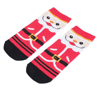 

Women Winter Socks Gift Warm Soft Cotton Sock Cute Santa Claus Deer Xmas Gift