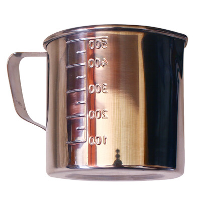 

Three stainless steel cup cup cup weighing tool (500cc) SN4716