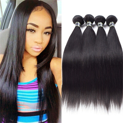 

Amazing Star Malaysian Virgin Straight Hair 4 Bundles Unprocessed Virgin Human Hair Extensions Straight Hair Weave Bundles
