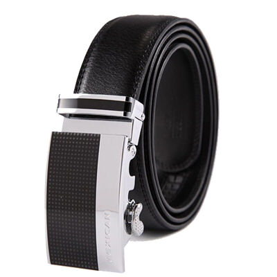 

[Jingdong Supermarket] Scarecrow Mexican Korean Business Series Men's automatic buckle belt DX810030M-02 black