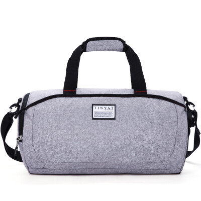 

【Jingdong Supermarket】 Tianyi TINYAT fitness bag male training sports shoulder bag luggage bag soccer ball bag travel bag handbag T308 gray