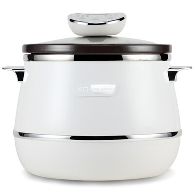 

According to legislation yili Zisha electric stew pot 4L no chemical coating cooking pot soup dual-use stew pot 7mm purple sand thick kettle S4-3 silver single liner