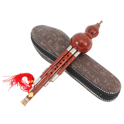 

Jingdong supermarket] Dai Ling natural gourd Zizhu rod two tone Hulusi C tune 836