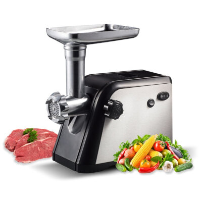 

Homeleader 800W Electric Meat Grinder Mincer with 3 Stainless Steel Cutting Plates Blades, Sausage Stuff Maker, K18-010