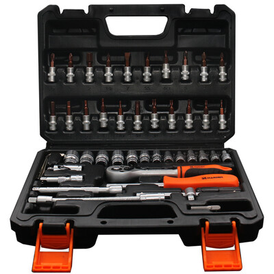 

Hanton Harden socket wrench set equipment German quality car auto maintenance hardware repair tool set 46 sets 510346