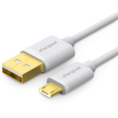 

Win (shengwei) UMC-1025B Micro USB высокоскоростной кабель для передачи данных 0,25 метра белый Эндрюс мобильный телефон питания зарядное устройство просо / Huawei / Samsung