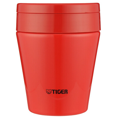 

【Jingdong Supermarket】 Tiger Tiger Tiger Cup Stainless Steel Big Soup Cup Porridge Cup MCC-B30C-RS Tomato Red 300ml